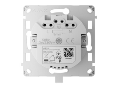 Ajax OutletCore (smart) nutipistikupesa relee | F-tüüp (Schuko)