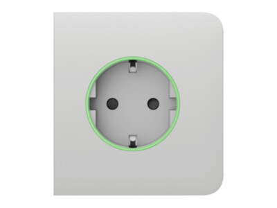 Ajax SideCover (smart) pistikupesa esipaneel | valge | F-tüüp (Schuko)