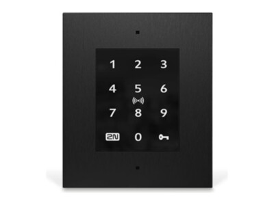2N Access Unit 2.0 IP-läbipääsulugeja | puutetundlik sõrmistik + RFID 125 kHz, 13,56 MHz | NFC