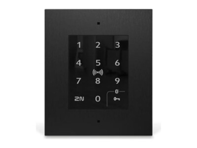 2N Access Unit 2.0 IP-läbipääsulugeja | puutetundlik sõrmistik + Bluetooth + RFID 125 kHz, 13,56 MHz