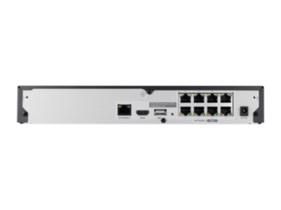 Hanwha ARN-810S võrgusalvesti (NVR) | 8 kanalit | 1x HDD | 8x PoE