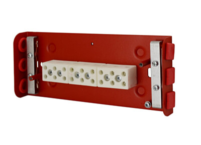 Pulsar harukarp tulepüsivate klemmidega 9x2,5mm E90