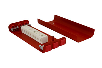 Pulsar harukarp tulepüsivate klemmidega 9x2,5mm E90