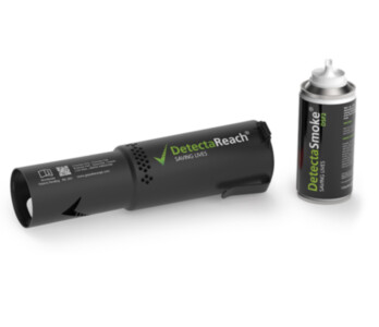 DetectaReach suitsuandurite testseade käest kasutamiseks koos testgaasiga DSF2R