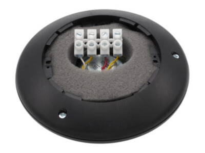 HAGO LM110R kõlar-mikrofon | must | kleebitav klaasile | Ø 110 mm