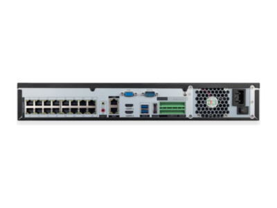 IR Video IR-V-N32C0T-110-EU Gateway võrgusalvesti (NVR) | 32 kanalit | 16x PoE | 4x HDD | 2U | kõvakettad eraldi