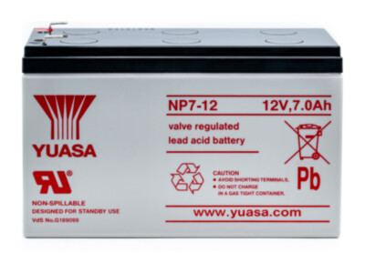Yuasa NP-seeria aku | 7 Ah | 12 V | 151×65×98 mm