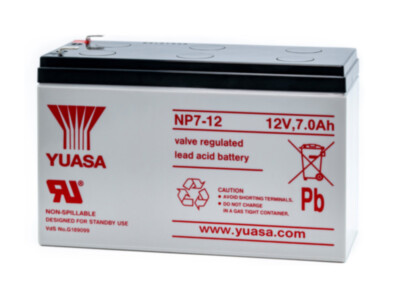 Yuasa NP-seeria aku | 7 Ah | 12 V | 151×65×98 mm