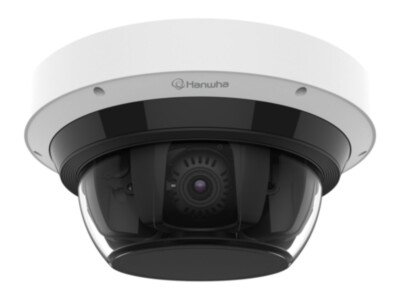 Hanwha P-seeria mitmesensoriline kaamera 4x 8MP | 4,38–9,33mm motor. varifokaal | IR 25m | IP66