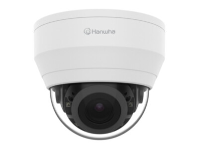 Hanwha QND-8080R kuppelkaamera 5MP | 3,2–10mm motor. varifokaal | IR 20m
