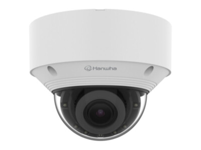 Hanwha QNV-C6083R kuppelkaamera 2MP | 3,2–10,2mm motor. varifokaal | vandaalikindel | IR 40m | IP66