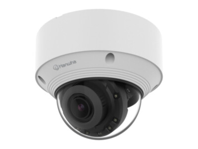 Hanwha Q-seeria kuppelkaamera 8MP | 3,2–10,2mm motor. varifokaal | vandaalikindel | IR 30m | IP66