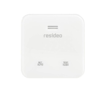 Honeywell Resideo CO2-andur | valge | temperatuur ja õhuniiskus, võrgutoide + varuaku