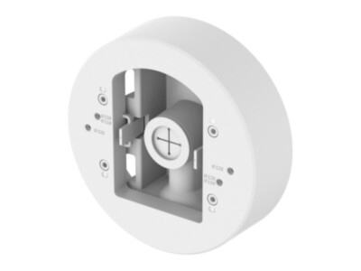 Hanwha postikinnitus | valge | sobib: QNV-C6083R, QNV-C8083R, QNV-C9083R