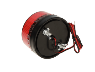 Elmdene SO-05 LED-vilkur | madal | punane | 12V DC | 80mA