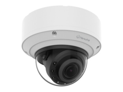 Hanwha X-seeria kuppelkaamera 8MP | 4,4–9,3mm motor. varifokaal | IR 50m | IP52 | modulaarne