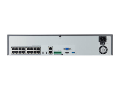 Hanwha XRN-1620SB1 võrgusalvesti (NVR) | 16 kanalit | 4x HDD | 16x PoE